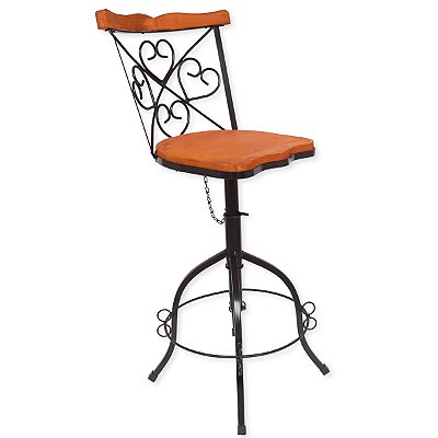 Banqueta alta bistrô 4 corações