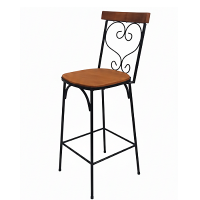 Banqueta alta Coração