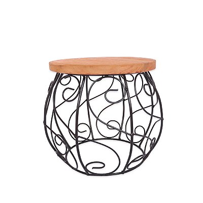 Banco barril arabesco