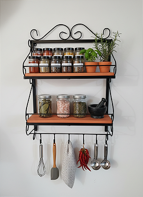Prateleira porta condimentos