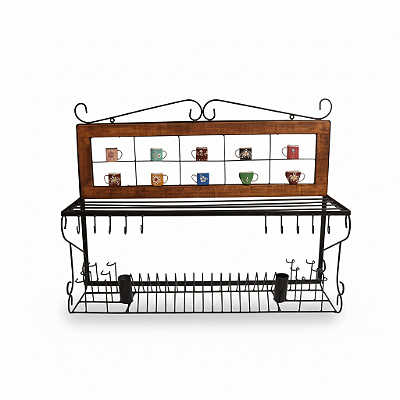 Paneleiro Escorredor Artesanal Rústico - 120 cm