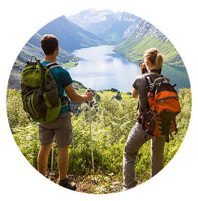 Trilha da Cachoeira da Lagoa Azul para Casal