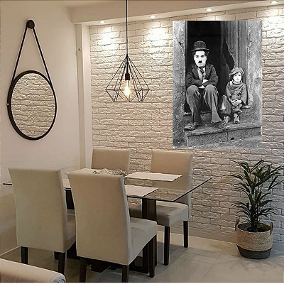 Quadro Decorativo Charlie Chaplin