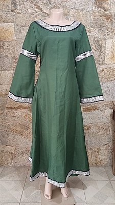 Vestido Medieval Verde