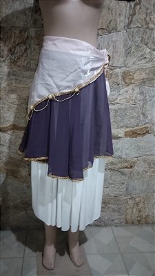 Saia Fantasia Cigana Esmeralda