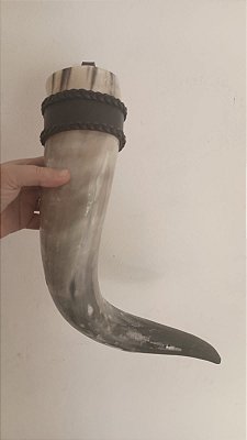 Drink Horn Liso Claro Enorme