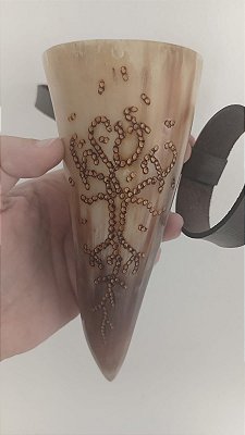 Drink Horn Árvore da Vida - Yggdrasil 2