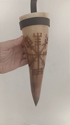 Drink Horn Bússola Viking - Vegvísir 3