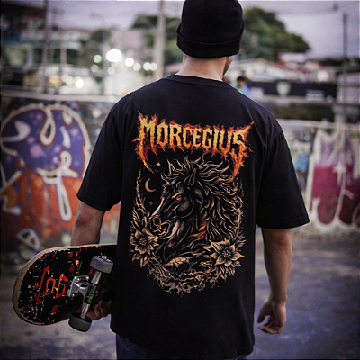 Camiseta Oversized - Fúria Sagrada