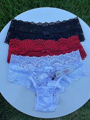 CALCINHA RENDADA PALA ALTA