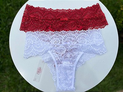 CALCINHA RENDADA PALA ALTA