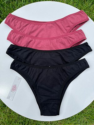 Calcinha Asa Delta em Algodão Confortável