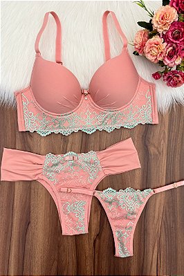 Conjunto Cecilia 2 Calcinhas Microfibra