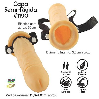 CAPA PENIANA OCA PVC ADULT TOYS 19x5cm
