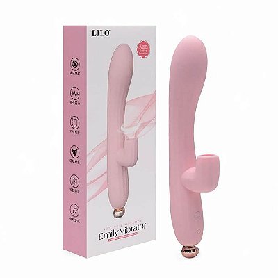 VIBRADOR REC. SUGADOR LILO EMILY