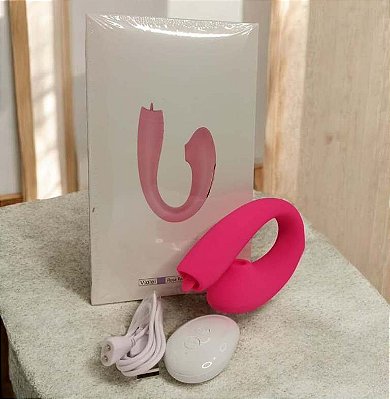 VIBRADOR REC. SUGADOR CASAL LINGUA