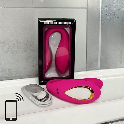 VIBRADOR REC. CASAL APP MAGNETIC