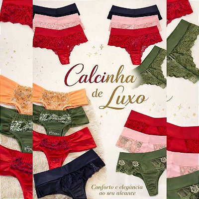 CALCINHA DE LUXO