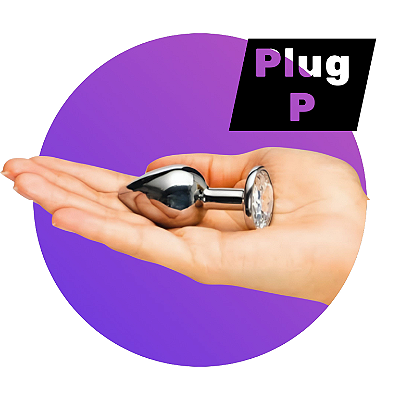 PLUG JOIA AÇO CIRUGICO P