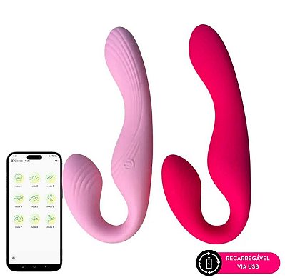 VIBRADOR REC. DILDO 2 MOTORES POR APP