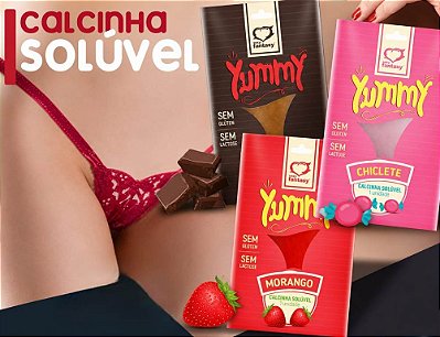 CALCINHA COMESTIVEL YUMMY