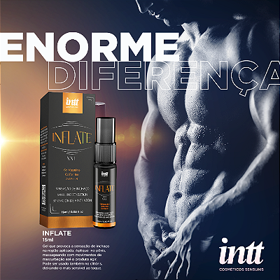 INFLATE SPRAY MASCULINO INTT 15ML