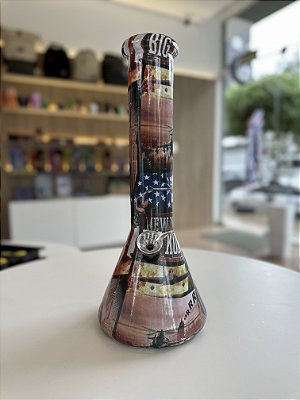 Bong de Vidro ESTAMPADO - 32cm TIPO2