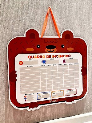 QUADRO DE INCENTIVO BICHOS