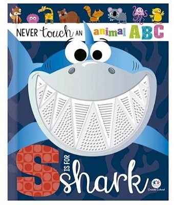 Livro Toque e sinta ABCr Shark - INGLÊS
