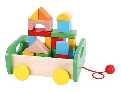 Crie e Monte (carrinho de madeira)