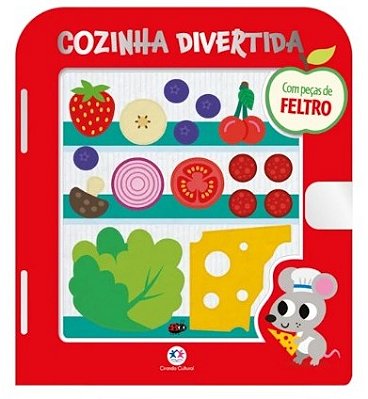 Livro Cartonado Cozinha divertida