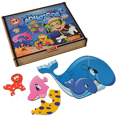 Coleção Mamãe Filhotes Aquáticos