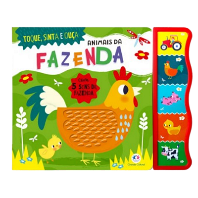 Livro Sonoro Animais da Fazenda