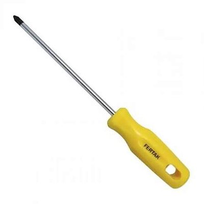 CHAVE DE FENDA FERTAK SIMPLES 3/16X5" FERTAK