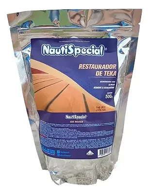 LINHA NAUTICO- RESTAURADOR DE TEKA - SACHE 500g