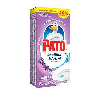 PASTILHA ADESIVA PATO 3 UNID