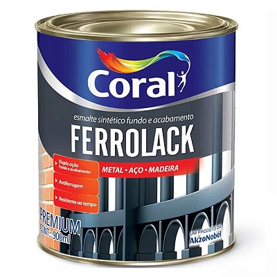 TINTA FERROLACK 1/4 COR