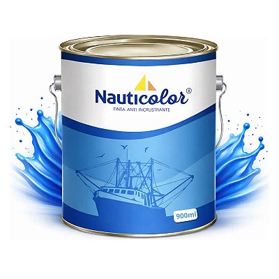 TINTA NAUTICOLOR AZUL ANTI-INCRUSTANTE PREMIUM AZUL 3,6L