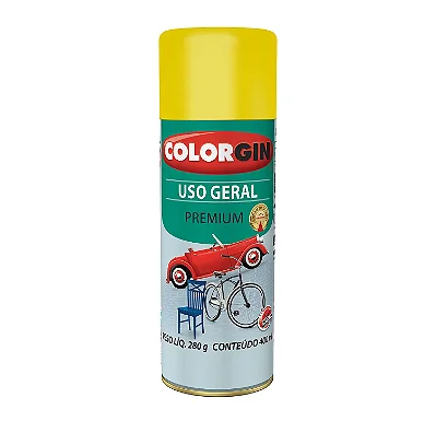 TINTA SPRAY COLORGIN AMARELO