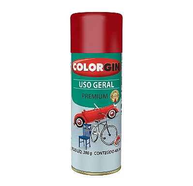 TINTA SPRAY COLORGIN VERMELHA