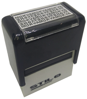 Carimbo Stilo 20 - Segurança Dados /privacidade