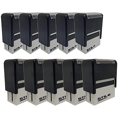 5 Carimbos Automáticos Stilo 10 / 5 Carimbos Automáticos Stilo 20