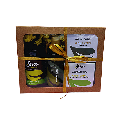 Kit Presente - Óleo Terra