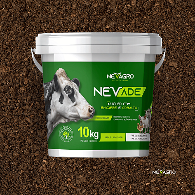 NEV | ADE – Núcleo Mineral e Vitamínico para Bovinos, Ovinos, Caprinos, Suínos e Aves – 10kg