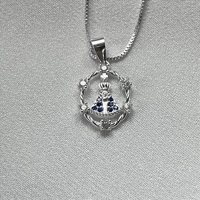 COLAR NOSSA SENHORA APARECIDA - PRATA 925