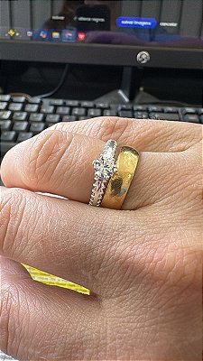 ANEL - PEDRA ZIRCONIA - PRATA 925