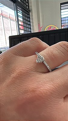 ANEL -  INSPIRAÇÃO PANDORADO - PRATA 925