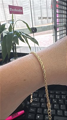 PULSEIRA CORDAO BAIANO - SEMIJOIA