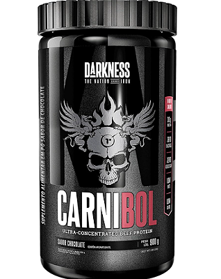 Carnibol Darkness - Proteína Isolada de Carne (900g)
