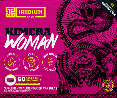 Kimera Woman (60 Cápsulas) – Iridium Labs – Termogênico Feminino